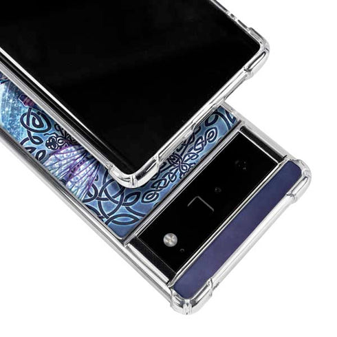 Brigid Ashwood Dragonfly Celtic Knot Google Pixel 6 Clear Case